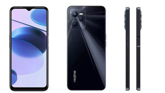 Realme C35 (Glowing Black, 4GB RAM, 64GB Storage)