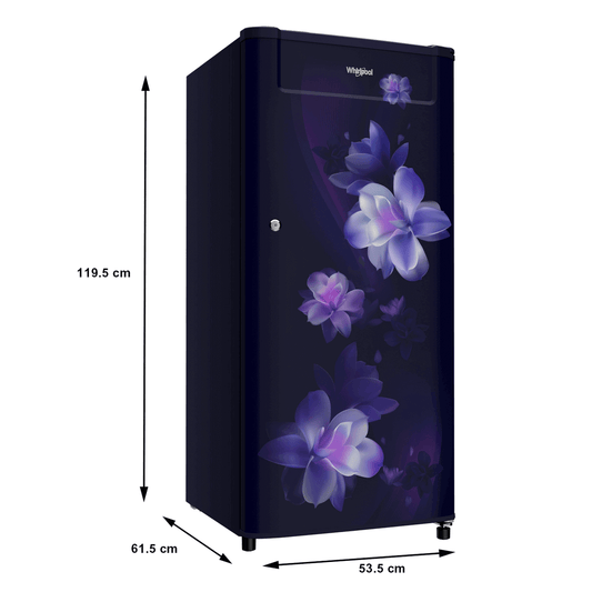 Whirlpool Refrigerator GENIUS CLS 1STAR 185L Capacity