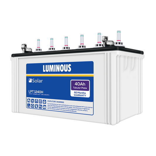Luminous Solar 40ah tubular battery LPT1240H