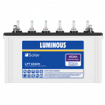 Luminous Solar 40ah tubular battery LPT1240H
