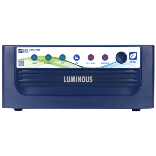 luminous Eco volt neo 1050 inverter & 150Ah - Ec18036  Battery Tall Tubular