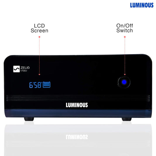 Luminous zelio 1700i Sine Wave Inverter Smart Home UPS with Mobile App Control.