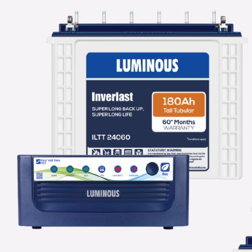 Sine Wave Inverter Eco 950 Volt Neo + 180ah ILTT24060 Battery