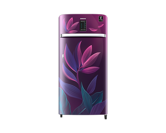 Samsung 4 Star Digi- Touch Cool, Inverter Single Door Refrigerator(RR21A2E2X9R/HL) Paradise Purple) (198 L