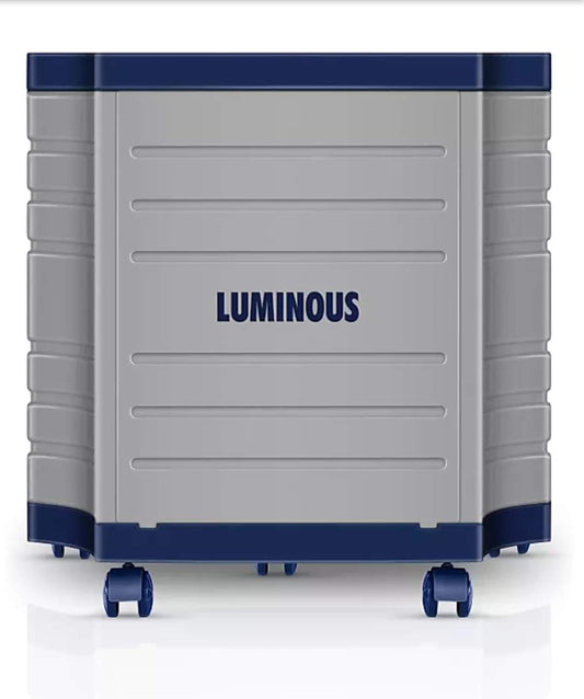 Luminous Combo set zelio 1100 Inverter with 200ah RC25000 Tall TubularBattery 36*Month Warranty with Trolley