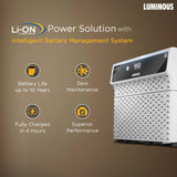 Luminous Lion 1250 Pure Sine wave Inverter Inbuilt Lithium Ion Battery with 8Years* Warranty