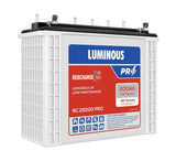 Luminous RC25000 PRO 200Ah RedChargeTall Tubular Battery 24+24 48*Month Warranty