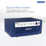 Luminous Eco Watt+ Inverter 650 VA 12V Square Wave Luminous 