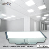 YORKUS LED Panel Light 15Watt Square Cool White