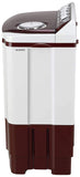 LG 5star Semi-Automatic Top Loading Washing Machine (P8035SRMZ, Burgundy, Collar Scrubber)