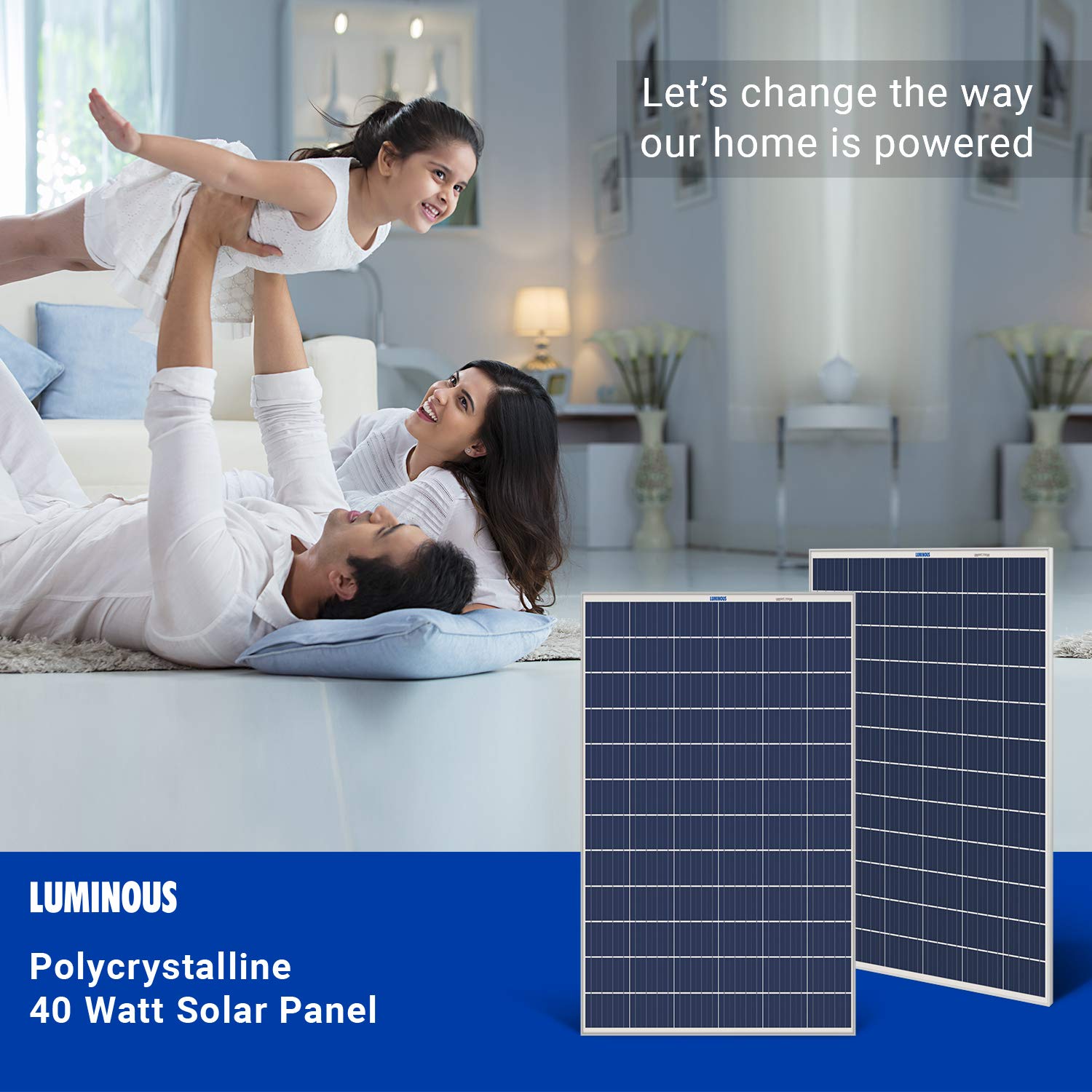 Luminous Solar PV Panel 60W/12V