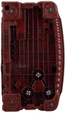 LG 5star Semi-Automatic Top Loading Washing Machine (P8035SRMZ, Burgundy, Collar Scrubber)