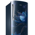 Samsung 2 Star Direct Cool Single Door Refrigerator ( 192 L), RR20A271BU8/NL, SAFFRON BLUE