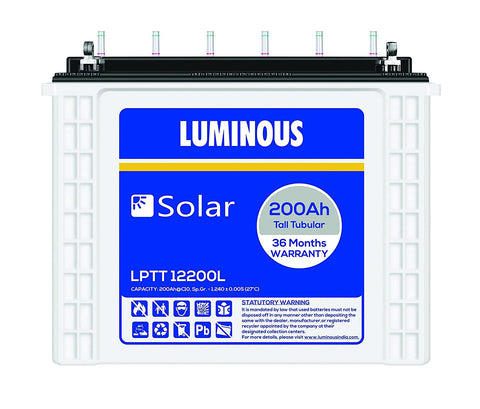 Luminous Solar Battery 200ah -LPT12200L