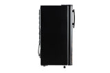 LG Refrigerator 2STAR BLACK 190L, Fast Ice Making, Toughened Glass Shelves