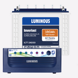 Inverter Eco Volt Neo 1050 Sine Wave & Battery 180 Ah - ILTT24060 Tall Tubular