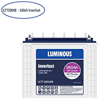 Luminous Battery 160 Ah - ILTT20060 Inverlast Tall tubular