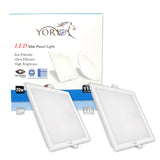 YORKUS LED Panel Light 20Watt Square Warm White