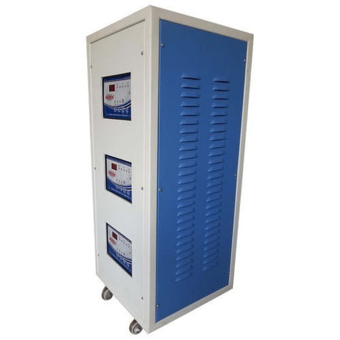 Servokon 3 Phase Voltage Stabilizer 10kva Air Cooled at Best Price In glazeimpex