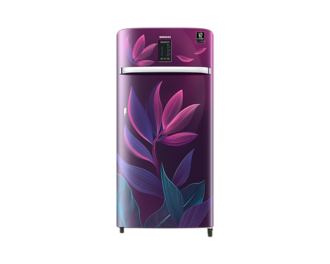 Samsung 4 Star  Digi- Touch Cool, Inverter   Single Door  Refrigerator(RR21A2E2X9R/HL) Paradise Purple)  (198 L